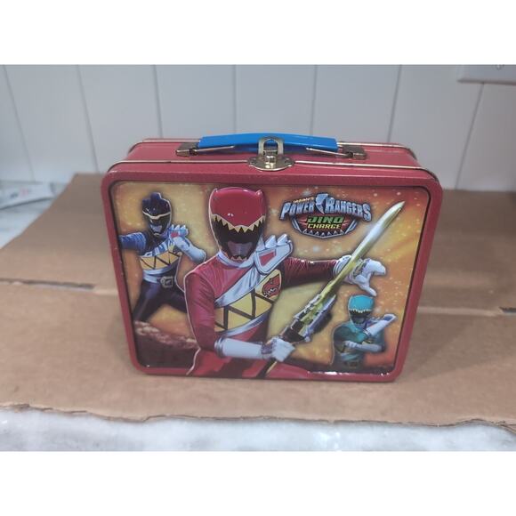 Power Ranger Other - Power Ranger Dino Charge Metal Box, Storage Container, DesignWare, Collectible‎